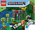 LEGO - Minecraft - 21158 - The Panda Nursery, Ophalen of Verzenden, Zo goed als nieuw, Complete set, Lego
