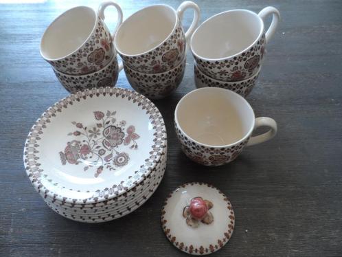 Johnson Brothers Old Granite servies, Antiek en Kunst, Antiek | Servies compleet, Ophalen
