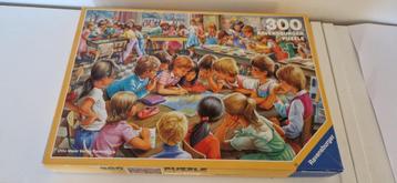 puzzel Ouderwetse schoolklas 300stukjes Ravensburger beschikbaar voor biedingen