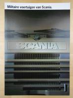 Scania Militaire Voertuigen Brochure 1987 – 142 112 92 SBA11, Boeken, Ophalen, Zo goed als nieuw, Overige merken, Scania