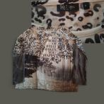 So Soon Top - Beige met Print en Kant, Geen, Ophalen of Verzenden, Zo goed als nieuw, Lange mouw