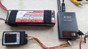 Accu Lipo RC Plus Python 4000 + RC receiver, Transmitter  beschikbaar voor biedingen