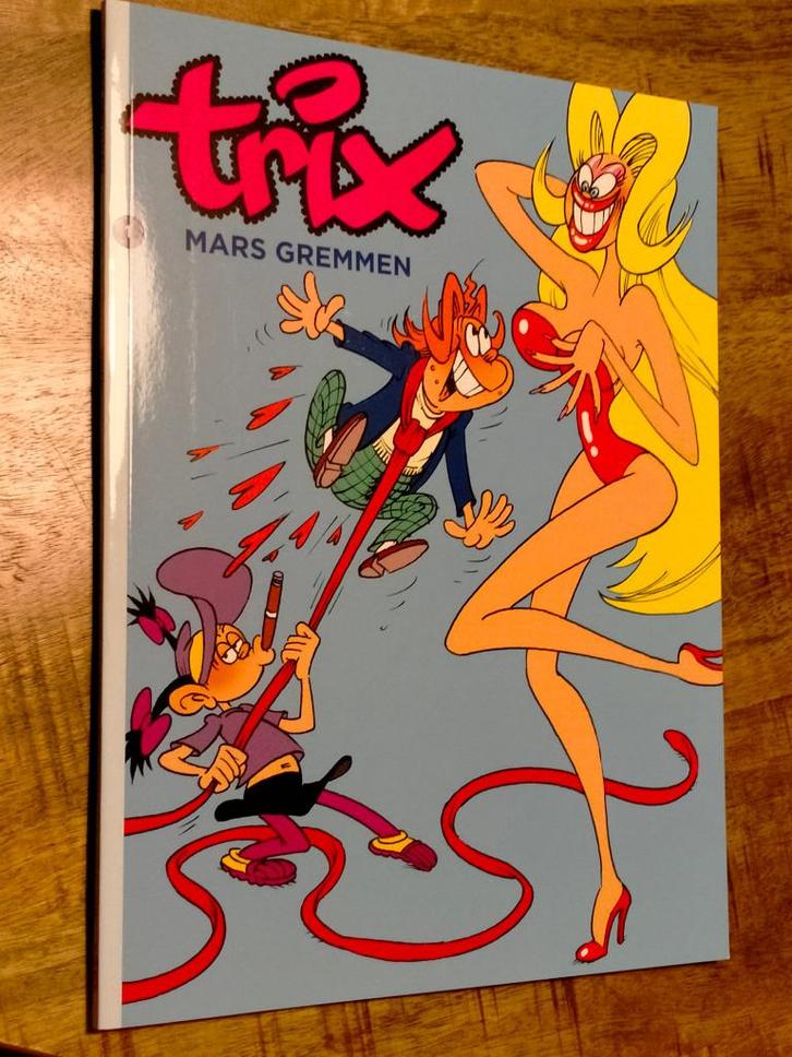 Trix deel 1 Mars Gremmen strip stripboek, Boeken, Stripboeken, Gelezen, Eén stripboek, Ophalen of Verzenden