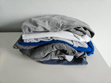 8 hema hemdjes maat 110/116 beschikbaar voor biedingen