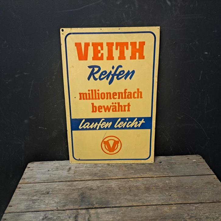 VeitH Reifen banden reclamebord, Verzamelen, Merken en Reclamevoorwerpen, Gebruikt, Reclamebord, Ophalen of Verzenden