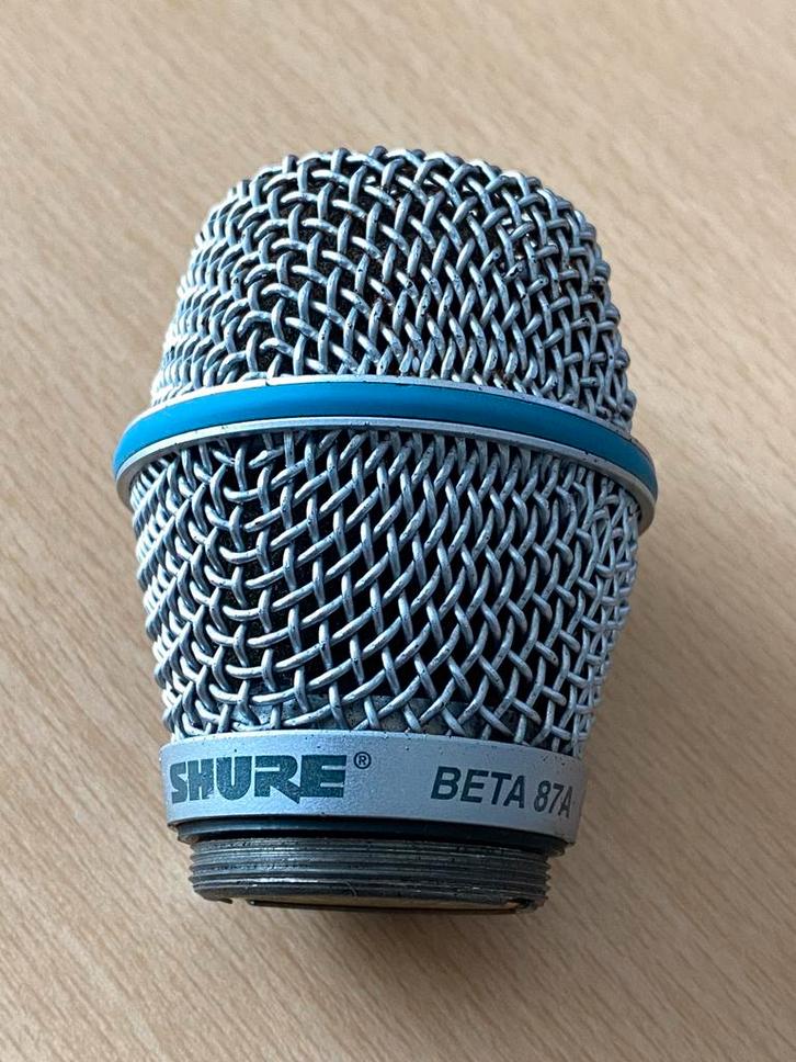Beta 87A microfoonkop (goed lezen), Muziek en Instrumenten, Microfoons, Zo goed als nieuw, Zangmicrofoon, Ophalen of Verzenden