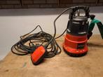 Dompelpomp met flexibele afvoerslang, Ophalen, Zo goed als nieuw, Elektrisch, Dompelpomp