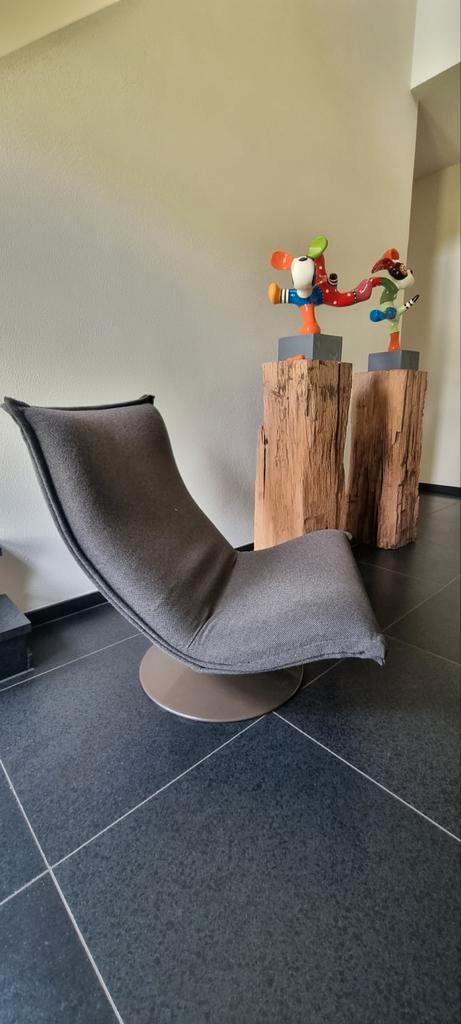 Artifort Geoffrey Harcourt, Huis en Inrichting, Fauteuils, Zo goed als nieuw, Stof, 75 tot 100 cm, 75 tot 100 cm, Ophalen