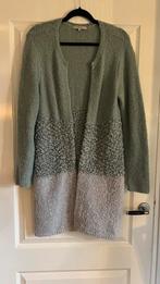 Sandwich lang vest mint groen/grijs - maat M, Kleding | Dames, Ophalen of Verzenden, Zo goed als nieuw, Maat 38/40 (M), Groen