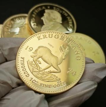 Zuid-Afrika 1974, Krugerrand herdenkingsmunt. beschikbaar voor biedingen