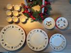 Wedgwood Windsor kerstservies, Ophalen of Verzenden, Zo goed als nieuw, Bord