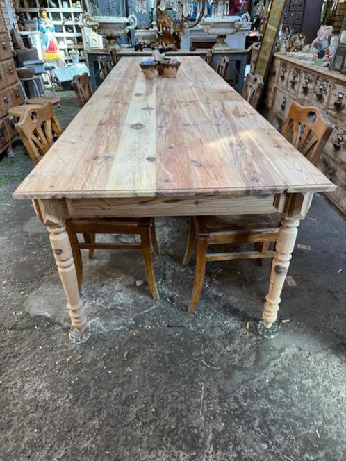 lange eettafel tafel 6poot oude dinertafel keukentafel, Huis en Inrichting, Tafels | Eettafels, Gebruikt, 50 tot 100 cm, 200 cm of meer