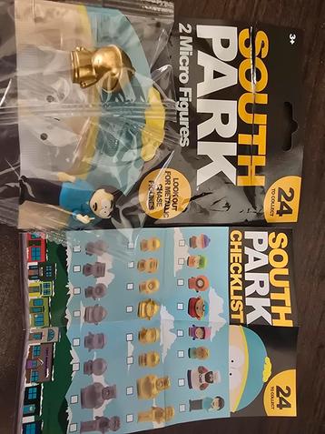 Southpark: 2 collectable micro figures, Stan Gold + Randy beschikbaar voor biedingen
