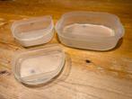 Tupperware Vleeswaren Bakjes Set, Ophalen of Verzenden, Gebruikt, Bak of Kom