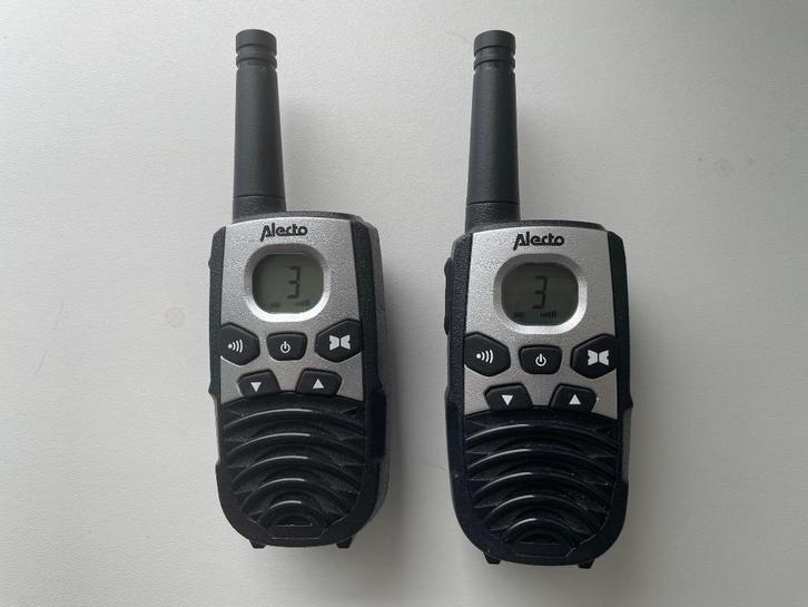 Alecto FR-24 walkie-talkie/portofoon, Telecommunicatie, Portofoons en Walkie-talkies, Zo goed als nieuw, Portofoon of Walkie-talkie
