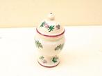 Herr fayence potje met deksel 33944, Huis en Inrichting, Keuken | Servies, Gebruikt, Keramiek, Overige typen, Ophalen of Verzenden