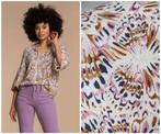 Geisha - NIEUW / creme witte blouse / print / maat S, Kleding | Dames, Blouses en Tunieken, Geisha, Verzenden, Beige, Nieuw