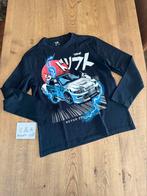 Blauw c&a longsleeve shirt tshirt AUTO ZGAN maat 158, Kinderen en Baby's, C&A, Ophalen of Verzenden, Zo goed als nieuw, Shirt of Longsleeve
