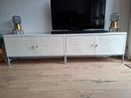 Metalen locker kast / TV meubel, Huis en Inrichting, Ophalen, Gebruikt, 200 cm of meer, Minder dan 100 cm