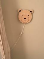 Houten Wandlamp Beer - Babykamer, Ophalen, Zo goed als nieuw, Hout
