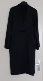 Nieuwe zwarte satijnen jurk van Dyanne, maat XL / XXL., Verzenden, Zwart, Maat 46/48 (XL) of groter, Nieuw