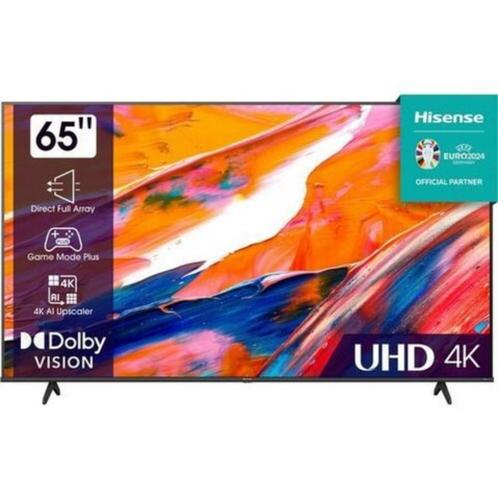 HISENSE 65E61K Led-TV 65 inch, UHD 4K (scherm gebarsten!!!), Audio, Tv en Foto, Televisies, Niet werkend, OLED, 100 cm of meer