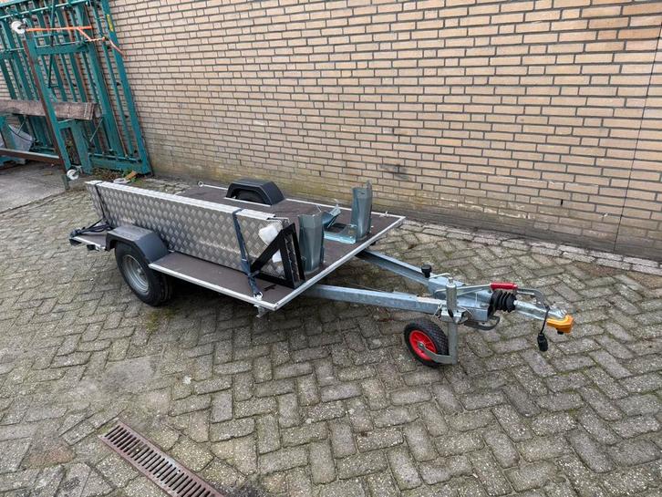 Aanhanger speciaal voor Piaggio MP 3 motorscooter i.z.g.s., Auto diversen, Aanhangers en Bagagewagens, Zo goed als nieuw, Ophalen of Verzenden