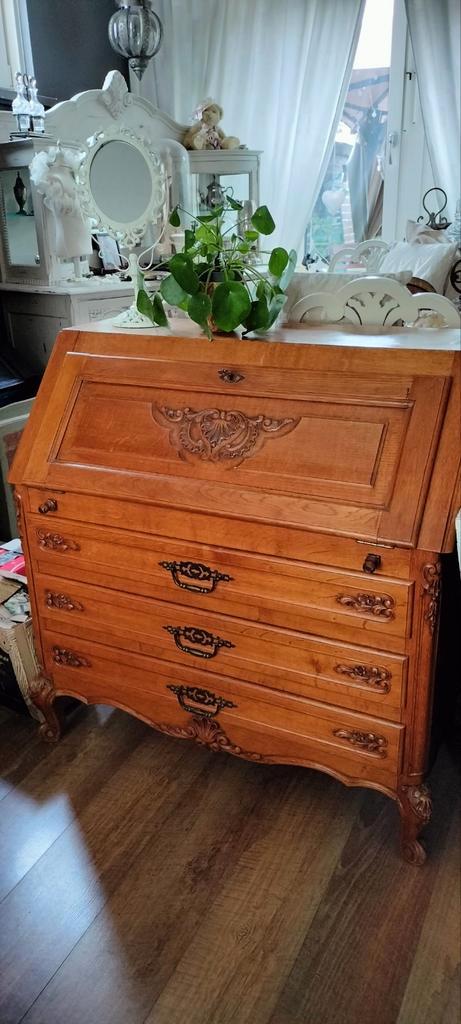 Antieke Secretaire met Laden, Antiek en Kunst, Antiek | Meubels | Kasten, Ophalen of Verzenden