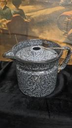 Vintage Emaille Melkkoker - Nostalgie in de Keuken, Ophalen of Verzenden