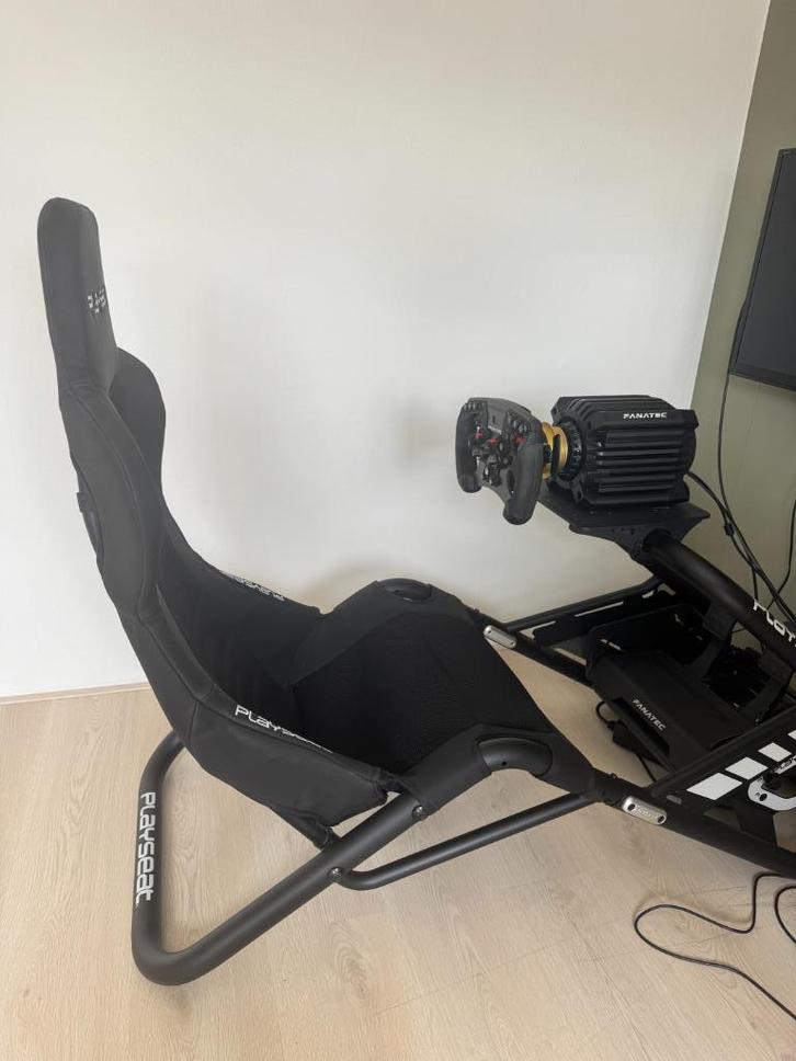 Complete Fanatec ClubSport DD Simrace Set - Topkwaliteit, Computers en Software, Joysticks, Zo goed als nieuw, Ophalen