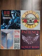 4 x Guns 'n Roses singles, Cd's en Dvd's, Vinyl | Hardrock en Metal, Gebruikt, Ophalen of Verzenden