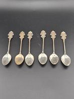 Zilveren lepels met wapenschild gekeurd, Ophalen of Verzenden