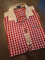Oktoberfest overhemd maat L, korte mouw, Kleding | Heren, Carnavalskleding en Feestkleding, Maat 52/54 (L), Ophalen of Verzenden