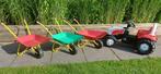Te koop! Traptrekker en 3 kruiwagentjes!, Kinderen en Baby's, Speelgoed | Buiten | Voertuigen en Loopfietsen, Ophalen, Gebruikt