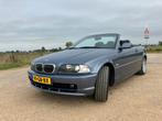 BMW 3-Serie 323 i E46 Cabriolet 2000 Blauw 115.000km, Achterwielaandrijving, Zwart, Cabriolet, Handgeschakeld