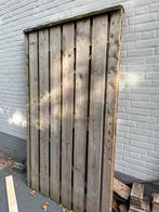 Poort met metalen frame, Tuin en Terras, Schuttingen, 1 tot 2 meter, Minder dan 3 meter, Ophalen of Verzenden, Zo goed als nieuw