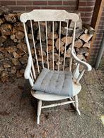 Schommelstoel, Ophalen, Gebruikt, Wit, Eén