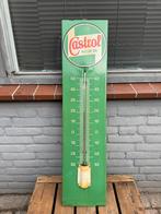 Castrol oude emaille reclame thermometer 1954, Verzamelen, Merken en Reclamevoorwerpen, Reclamebord, Gebruikt, ., Ophalen of Verzenden