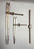 Stalen Passers & Draadsnijder #Draadsnijder #Passers, Antiek en Kunst, Antiek | Gereedschap en Instrumenten, Ophalen of Verzenden