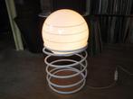 Spiraal bollamp jaren 70 space age design retro 25 cm x 50 h, Huis en Inrichting, Lampen | Vloerlampen, Minder dan 100 cm, Gebruikt