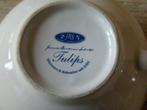 Servies, Janneke Brinkman TULIPS, zo goed als nieuw, Ophalen of Verzenden, Zo goed als nieuw, Overige stijlen, Kop(pen) en/of Schotel(s)