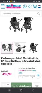 Kinderwagen maxi cosi, Zo goed als nieuw, Ophalen