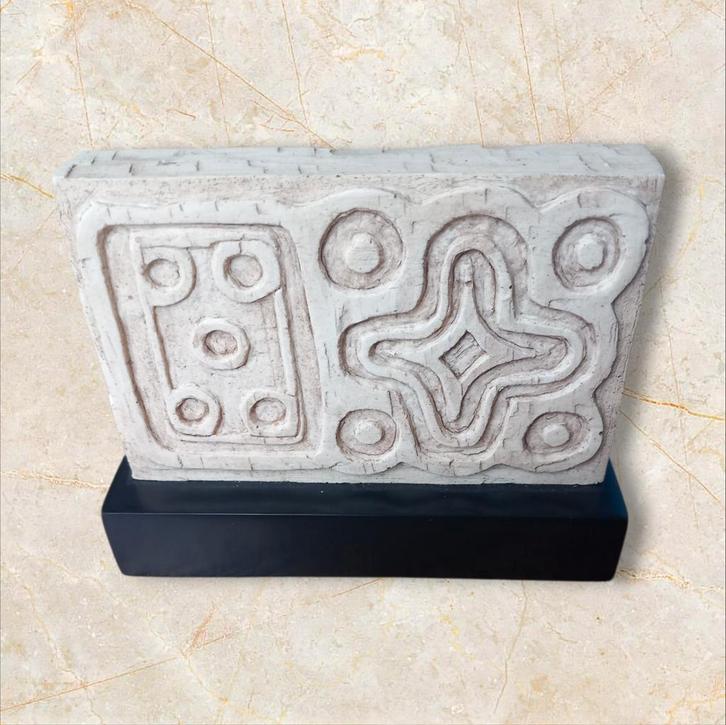 Vintage Mexicaans Kunstobject - Replica Cosmos, Antiek en Kunst, Kunst | Beelden en Houtsnijwerken, Ophalen of Verzenden