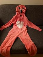 Flamingo onesie maat 146/152, Kinderen en Baby's, Kinderkleding | Maat 152, Ophalen, Zo goed als nieuw, Meisje