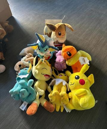 Pokemon knuffels beschikbaar voor biedingen