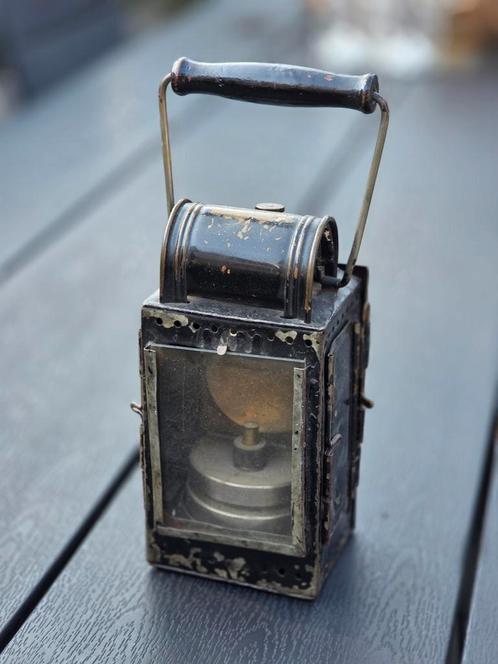 Oude Carbid Lamp in Mooie Staat, Antiek en Kunst, Antiek | Lampen, Ophalen of Verzenden