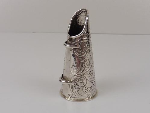Zilveren miniatuur kolenkit                             Z201, Antiek en Kunst, Antiek | Goud en Zilver, Zilver, Ophalen of Verzenden