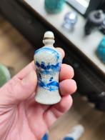 Chinees porseleinen crackleglaze snuff bottle, Antiek en Kunst, Ophalen of Verzenden