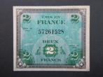 2 Francs 1944 Frankrijk AMC p-114a (01) WW2, Verzenden, Frankrijk, Los biljet