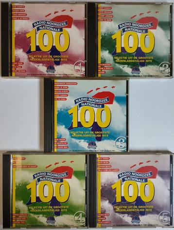 Boxset 5 CDs Radio Noordzee Nationale 100 (1995 Jam Records) beschikbaar voor biedingen